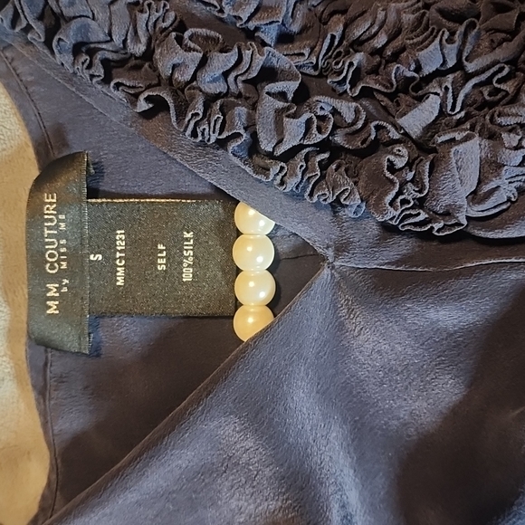 Miss Me Couture Silk Tank Top - Picture 2 of 3